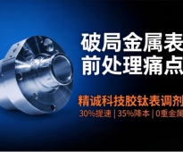 破局金属表面前处理痛点：精诚科技胶钛表调剂凭硬核实力领跑市场
